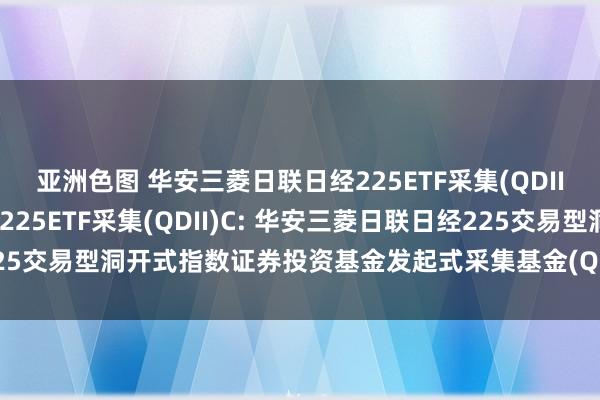 亚洲色图 华安三菱日联日经225ETF采集(QDII)A，华安三菱日联日经225ETF采集(QDII)C: 华安三菱日联日经225交易型洞开式指数证券投资基金发起式采集基金(QDII)更新的招募说明书